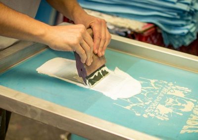 T-shirt on Screen Print
