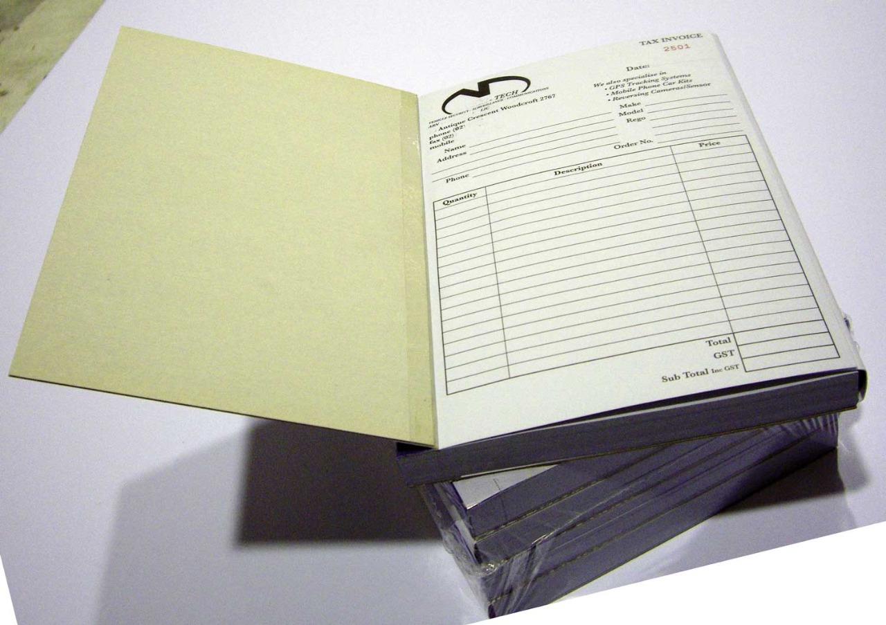 2.Invoice Book